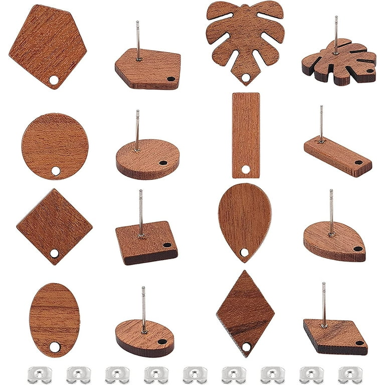 Wooden earring supplies sale