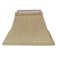 thumbnail image 1 of 16" Pale Brown Rectangle Bell No Slub Lampshade, 1 of 3