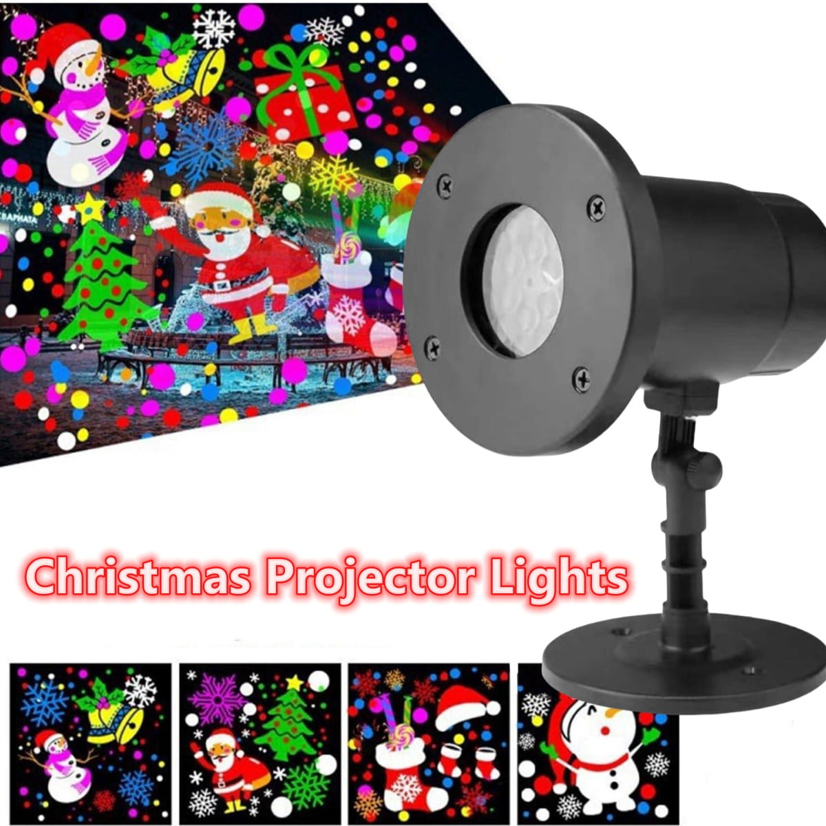 16 Patterns Christmas Projector Lights, Waterproof LED 16 Patterns