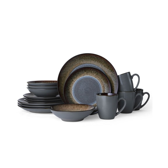 16 Pc. Dinnerware Set, Service for 4