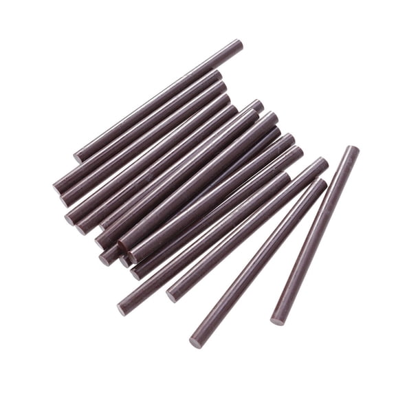16 Pc Hot Glue Sticks for Epoxy, 10.00 x 0.70 x 0.70 CM, Coffee Color, Strong Adhesive Craft Supplies