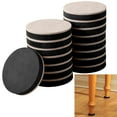 thumbnail image 1 of 16 Pc Large Chair Glides Furniture Moving Sliders Felt Foam Pad Protectors Floor, 1 of 5