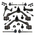 thumbnail image 1 of 16 Pc Suspension Kit Control Arm with Ball Joints Idler Pitman Arm Tie Rod Adjusting Sleeves Sway Bar Frame Bushing 30mm Fits select: 1997-2003 FORD F150, 1997-2002 FORD EXPEDITION, 1 of 16