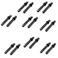 thumbnail image 1 of 16 Pcs 100N for Washing Machine Washer Front Load Part Black Plastic Accessories, 1 of 8