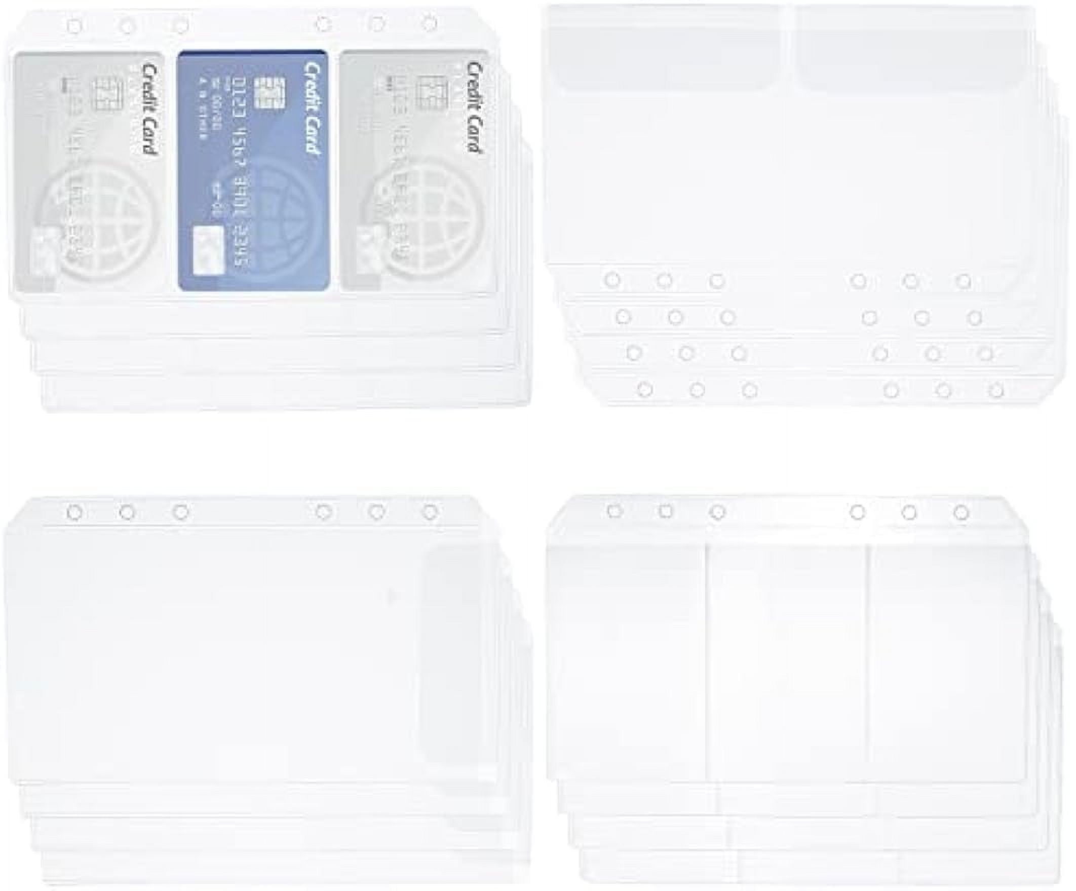 a6 plastic card sleeves Amazon.com : 12 Pcs A6 Binder Sleeves A6 PVC Cash Envelopes 6 Holes Binder  Pockets Card Sleeves Waterproof PVC Pockets Clear Cash Envelopes Clear  Zipperless Binder Pouch for Protect Store Your Cash main image 1