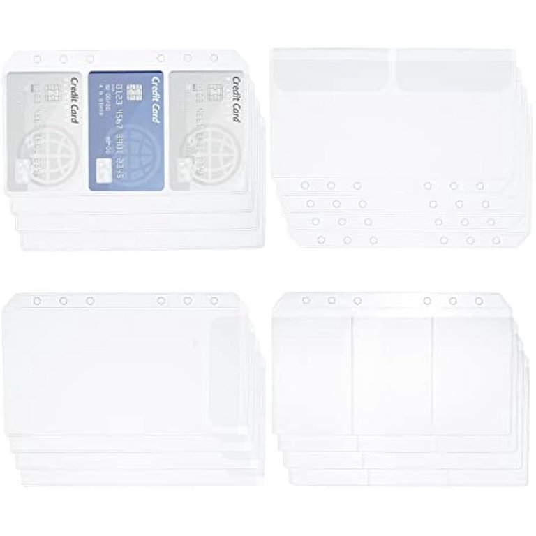 a6 plastic sleeves for cards Planner Sleeve with Pockets | Discbound