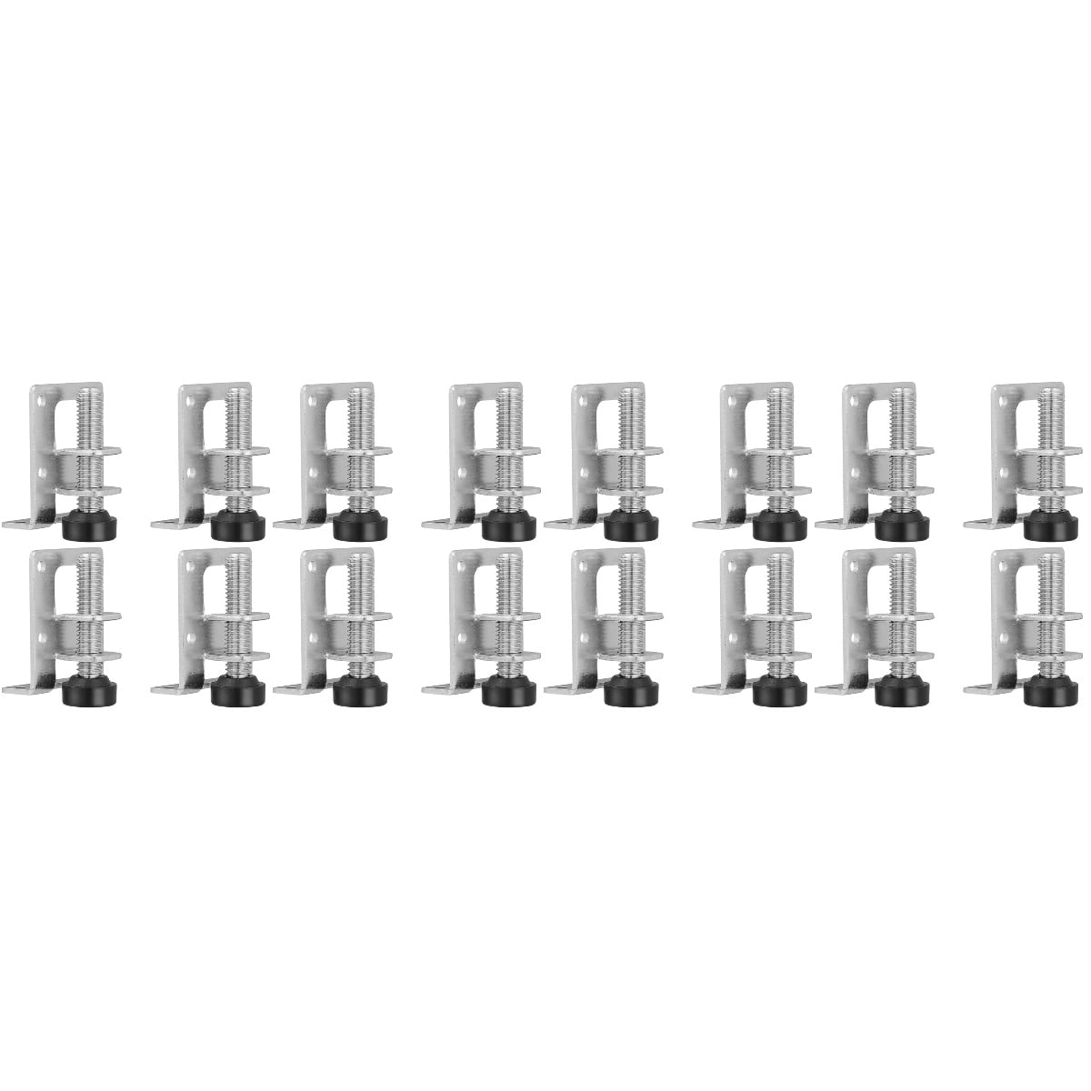 16 Pcs Adjust The Foot Pad Outdoor Workbench Furniture Elevators Table Legs Heavy Duty Leveling
