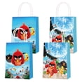 thumbnail image 1 of 16 Pcs For Angry Birds Movie Theme Party Decorations Bags – 2 Styles Candy Gift Parties Supplies Bags with Handles for Party Favor Birthday and Celebrations, 1 of 5