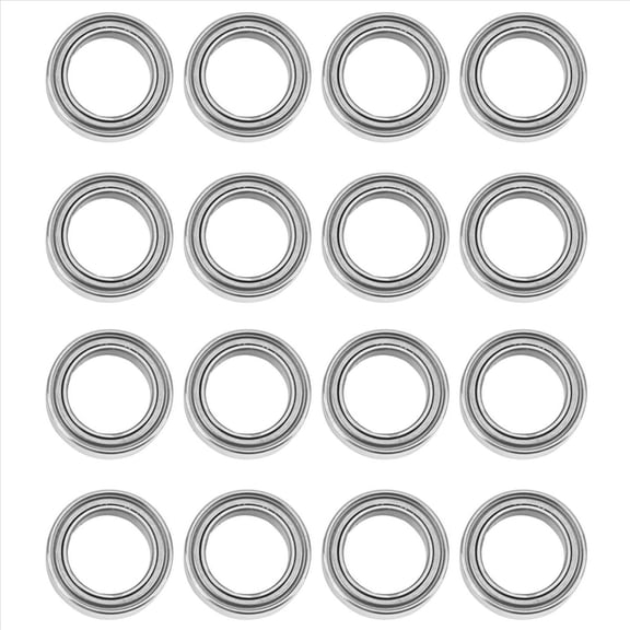 16 Pcs Ball Bearing 6.35X9.53X3.17mm for HBX 16889 16889A 16890 16890A 1601 1602 SG1601 RC Car Parts Accessories
