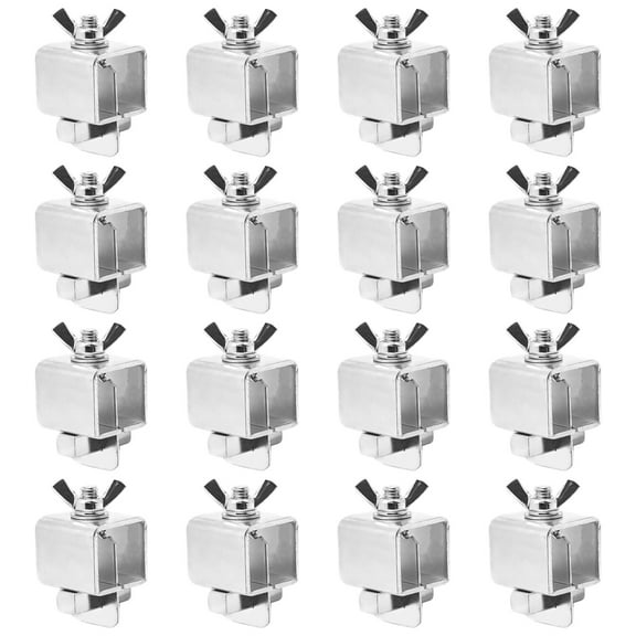 16 Pcs Butt Welding Clamps, Sheet Metal Welding Tools for Auto Body Panel Alignment, Precision Butt and Edge Welds, Heavy-duty Carbon Steel Clamps for Floor, Wing, and Door Skin Repair Projects