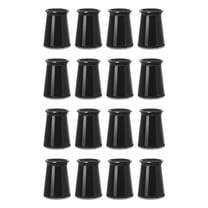 16 Pcs Chair Leg Floor Protectors,Table Leg Floor Protectors,Chair Leg Protectors For Hardwood Floors,Silicone Chair Leg Protectors For Hardwood Floors/Tiles,Prevent Scratch And Reduce Noise,Black