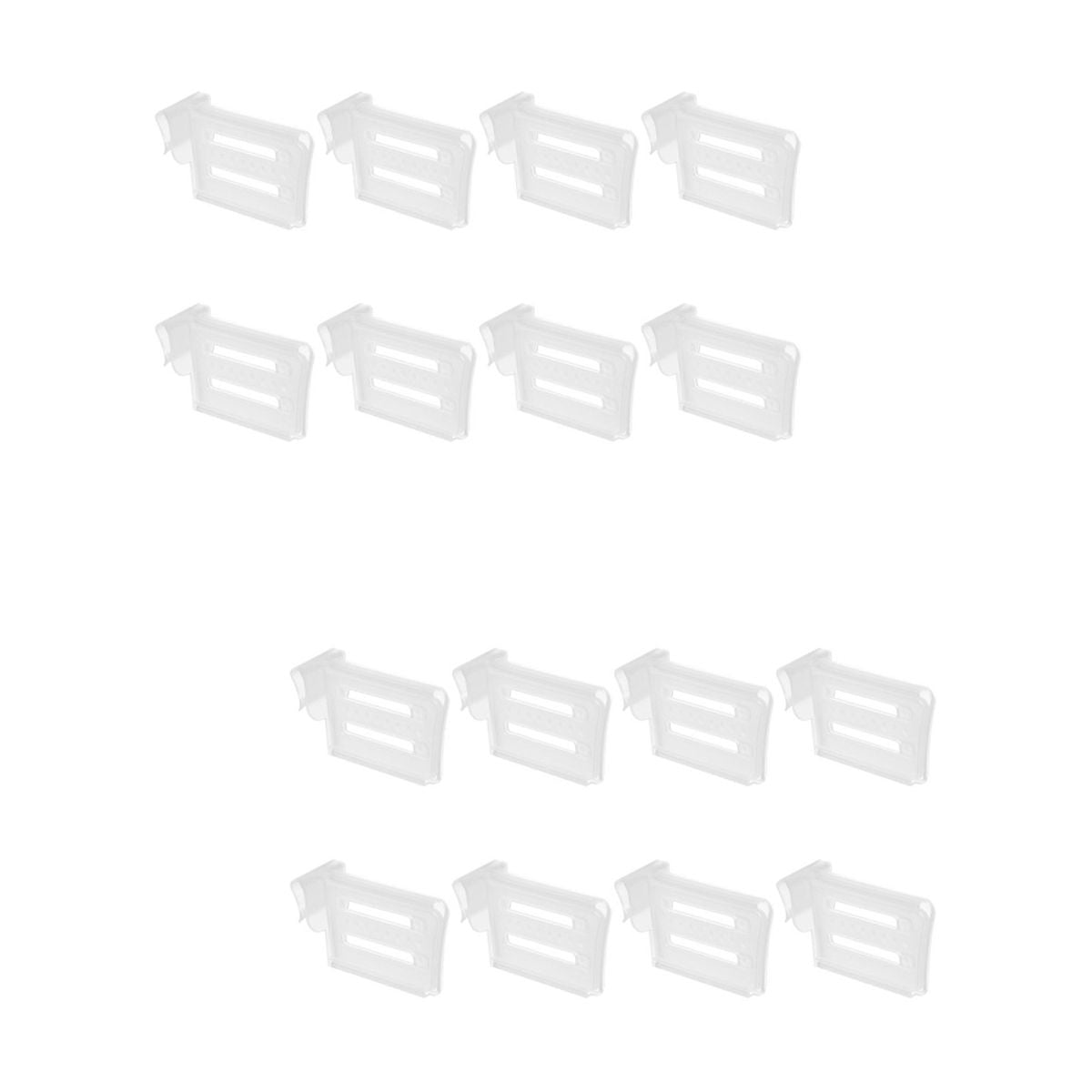 Adjustable Fridge Dividers 12 Pcs Clear Retractable 11 thumbnail image