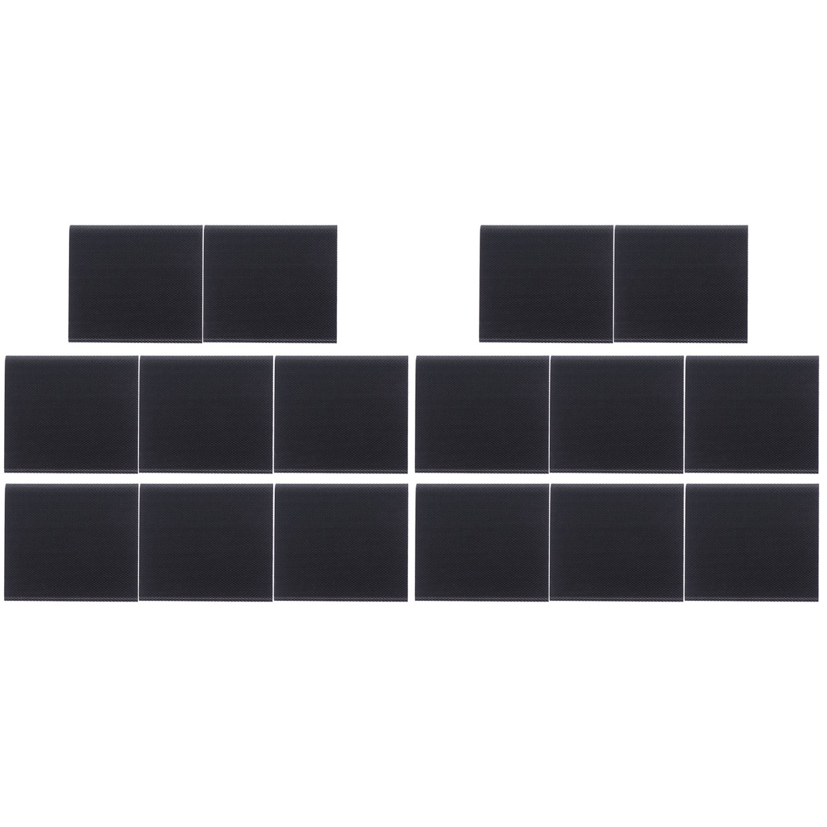 16 Pcs Door Corner Seal Foam Adhesive Seals Self Draft Stoppers Weather Stripping Pads