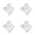 thumbnail image 1 of 16 Pcs Erasable Gel Pens Super Pack, 0.5mm Retractable Fine Point Pens Bulk Set, Assorted Color Ink Pens for Office Classroom Organization, 1 of 5