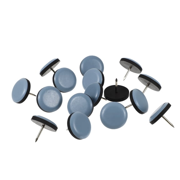 16 Pcs Floor Protectors for Chairs Glides Carpet Nail Furniture Legs Sliders Slides Iron