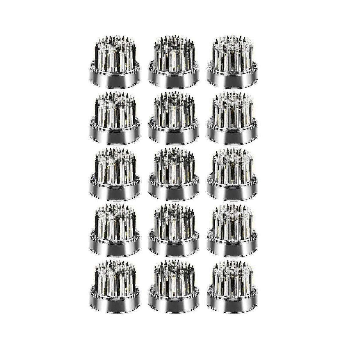 16 Pcs Flower Frogs Kenzans Round Floral Pin Frogs Vase Flower Arranger Arrangement Pin Frog Fixed