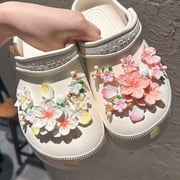 16 Pcs Flower Shoe Charms for Clog Sandals Bracele - rated 5 stars from 2 reviews