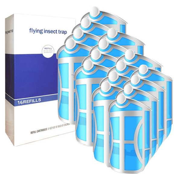 16 Pcs Flying Insect Trap Refills Compatible with Flying Insect Trap M364 M364A and Max
