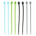 thumbnail image 1 of FUEENIRVA Silicone Kitchen Ties Assorted Color Reusable for Organizing Cables 16Pcs, 1 of 6