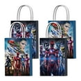 thumbnail image 1 of 16 Pcs For Power Rangers Party Favor Bags – 2 Styles with Handles, Gift Bags for Birthday Parties, Themed Celebrations, Events, 1 of 5