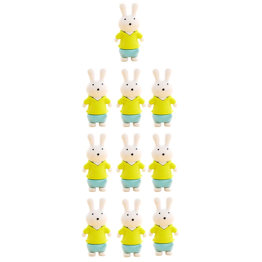 16 Pcs Fountain Pen Bunny Eraser Multi-use Eraser Erasers Rabbit Eraser ...