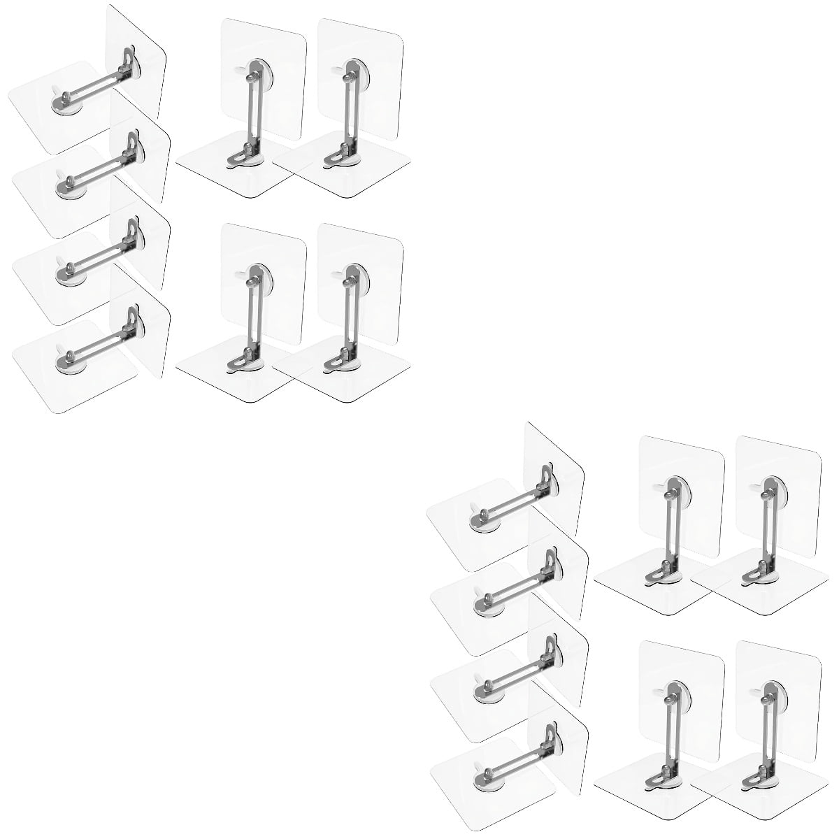 16 Pcs Furniture Fixing Stickers Childproofing Kids Safety Antitip