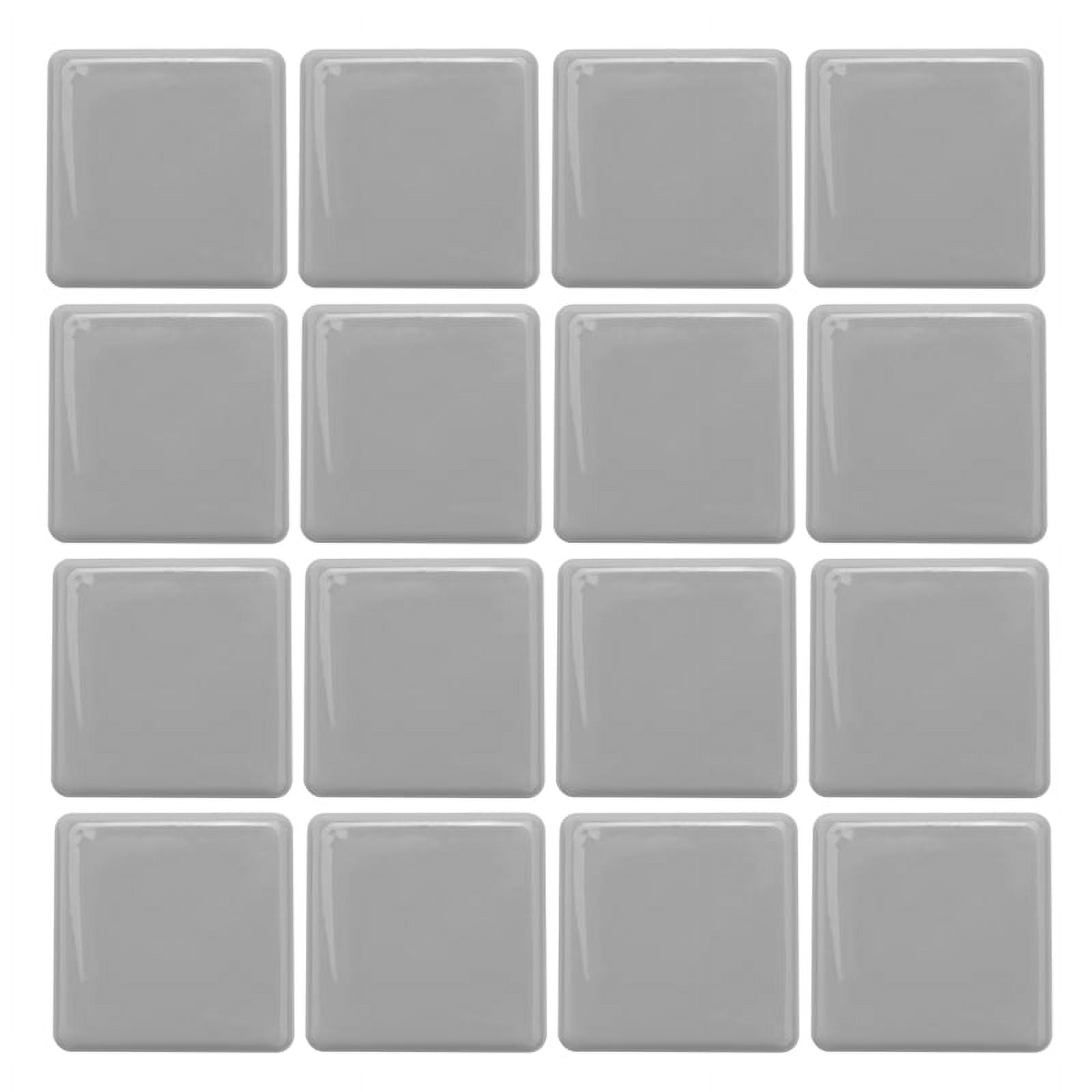 16 Pcs Furniture Sliders Gliders for Carpet Laminate Floor Sliders Self