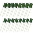 thumbnail image 1 of Guitar Tone Capacitors with High Strength and Stability for Electric Guitar Use 16pcs Green Plastic, 1 of 6