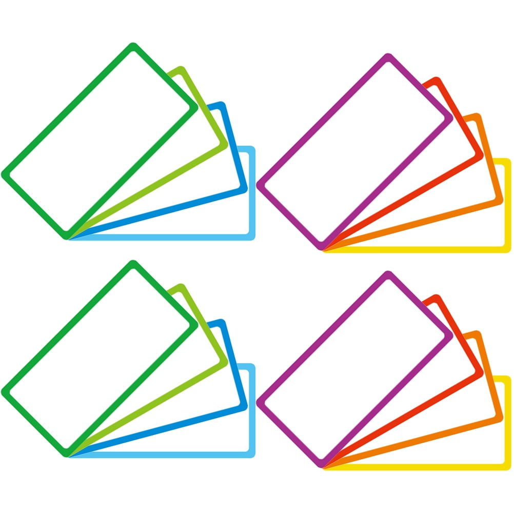 16 Pcs Name Tape Whiteboards Labels Sticker Nameplates