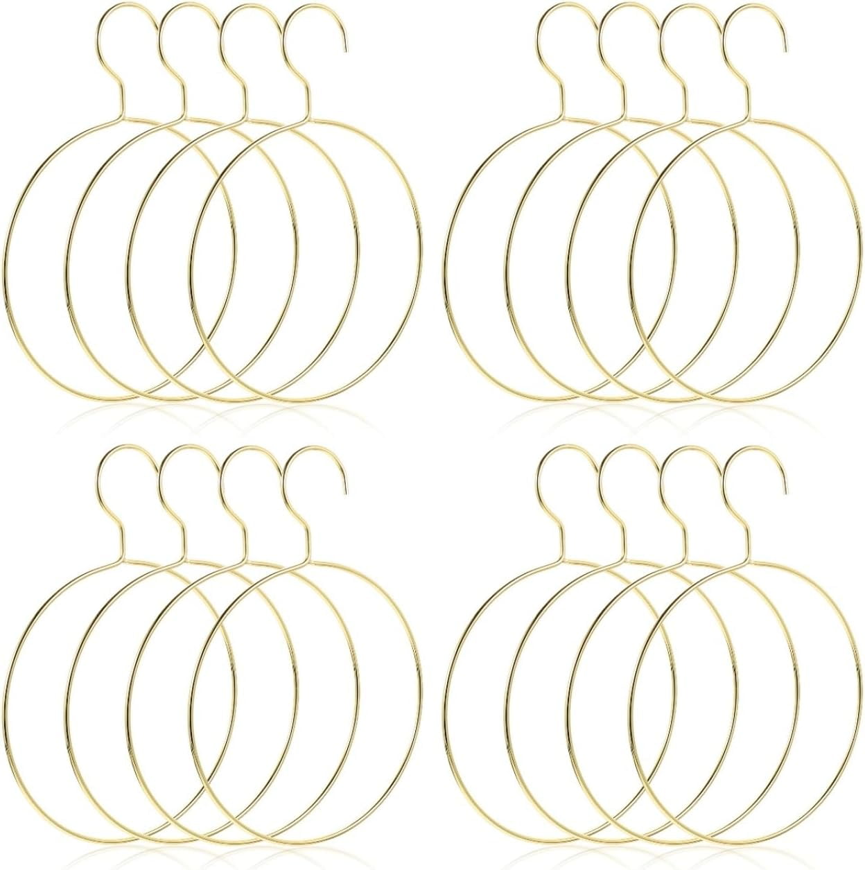 IDesign Axis 18-Loop Scarf & Tie Hanger - Bronze Metal Closet Organizer For Accessories