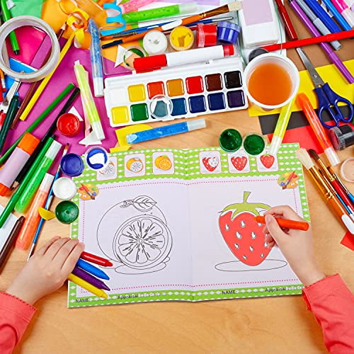 16 Pcs Mini Coloring Books Bulk Sets for Kids Birthday Party Favors