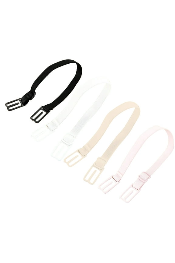 16 Pcs Non-slip Bra Strap for Women Non-slip Bra Straps Pink