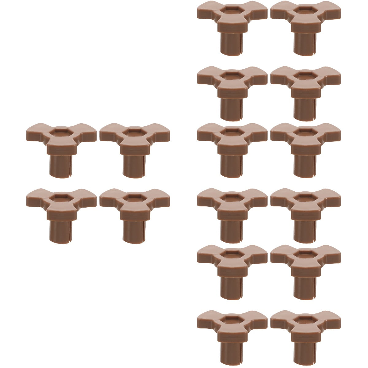 16 Pcs Oven Turntable Roller Support Coupler Shaft Replacement