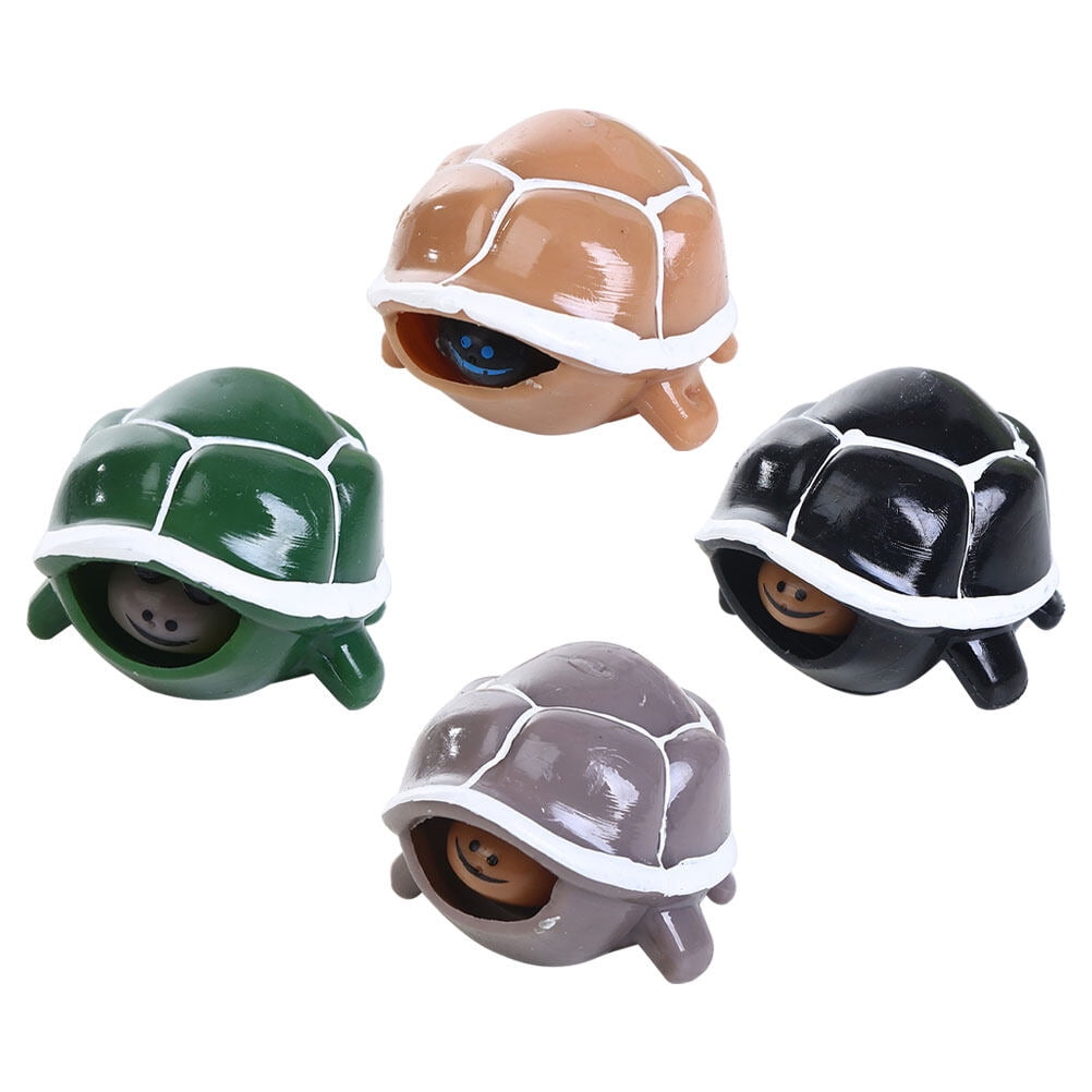 16 Pcs Pressure Relief Turtle Children Squeeze Turtle Stress Turtle ...