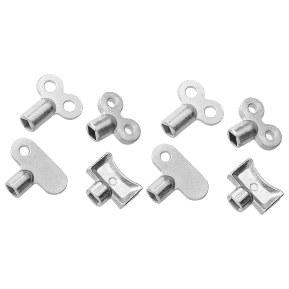 16 Pcs Radiator Exhaust Valve Faucet Key Accessories Plumbing Bleeder Valves Hole for Radiators