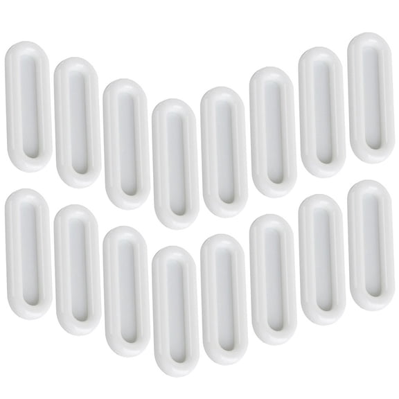 16 Pcs Rose Gold Knobs Cabinets Auxiliary Handle Door Handles Door Knob White