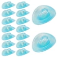 thumbnail image 1 of 16 Pcs Satin Mini Cowboy Hats Crafts Light Sky Blue Cloth Tiny Cowgirl Hat with Gift Box Miniature Hat Party Dollhouse Bottle Drink Cake, 1 of 7