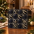 thumbnail image 1 of 16 Pcs Shatterproof Plastic Christmas Ball Ornaments Set, Christmas Tree Flocked Hanging Balls Decorfor Xmas Tree Decor, Holiday Party Home Decoration, 1 of 5