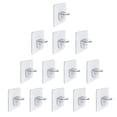 thumbnail image 1 of BESTYASH 16Pcs Transparent Adhesive Shelf Holder Pegs Heavy Bearing for Home Shelf Support, 1 of 6