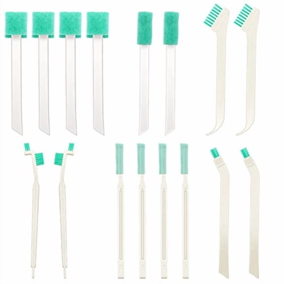 16 Pcs Small Household Cleaning Brushes,Deep Detail Crevice Cleaner Brush Crevice Cleaning Tool 8 in 1 Cleaner Brush for Small Holes Corner Space Keyboard Bottle Tile