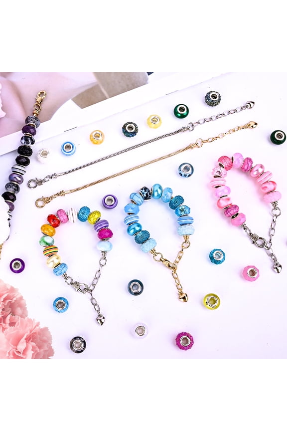 16 Pcs Snake Chain Charm Bracelet Adjustable Bangle Bracelets with Heart Lobster Clasp Extender Adjustable DIY Bracelet Chain for Women Diy Jewelry Making Supplies 7.87"