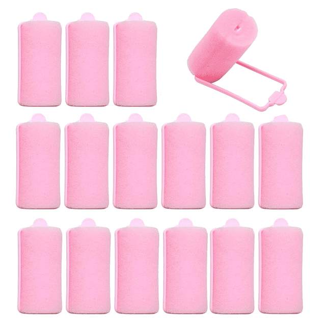 16 Pcs Sponge Rollers for Hair,1.18 inch Sponge Hair Rollers for Hair ...