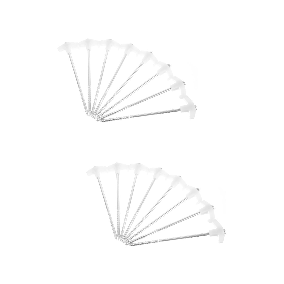 16 Pcs Tent Luminous Nails Spikes Trampoline Ground Outdoor Plastic