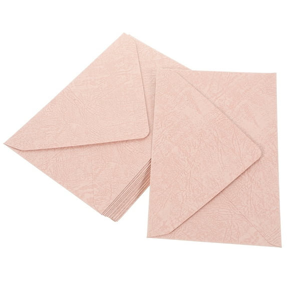 16 Pcs Vintage Envelope Valentines Envelopes for Invitations Cards Tree Pattern Pink Paper