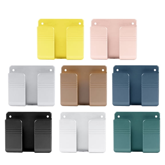 FUEENIRVA 16-Piece Assorted Color Phone Wall Storage Containers with Simple Design for Home and Office Organization