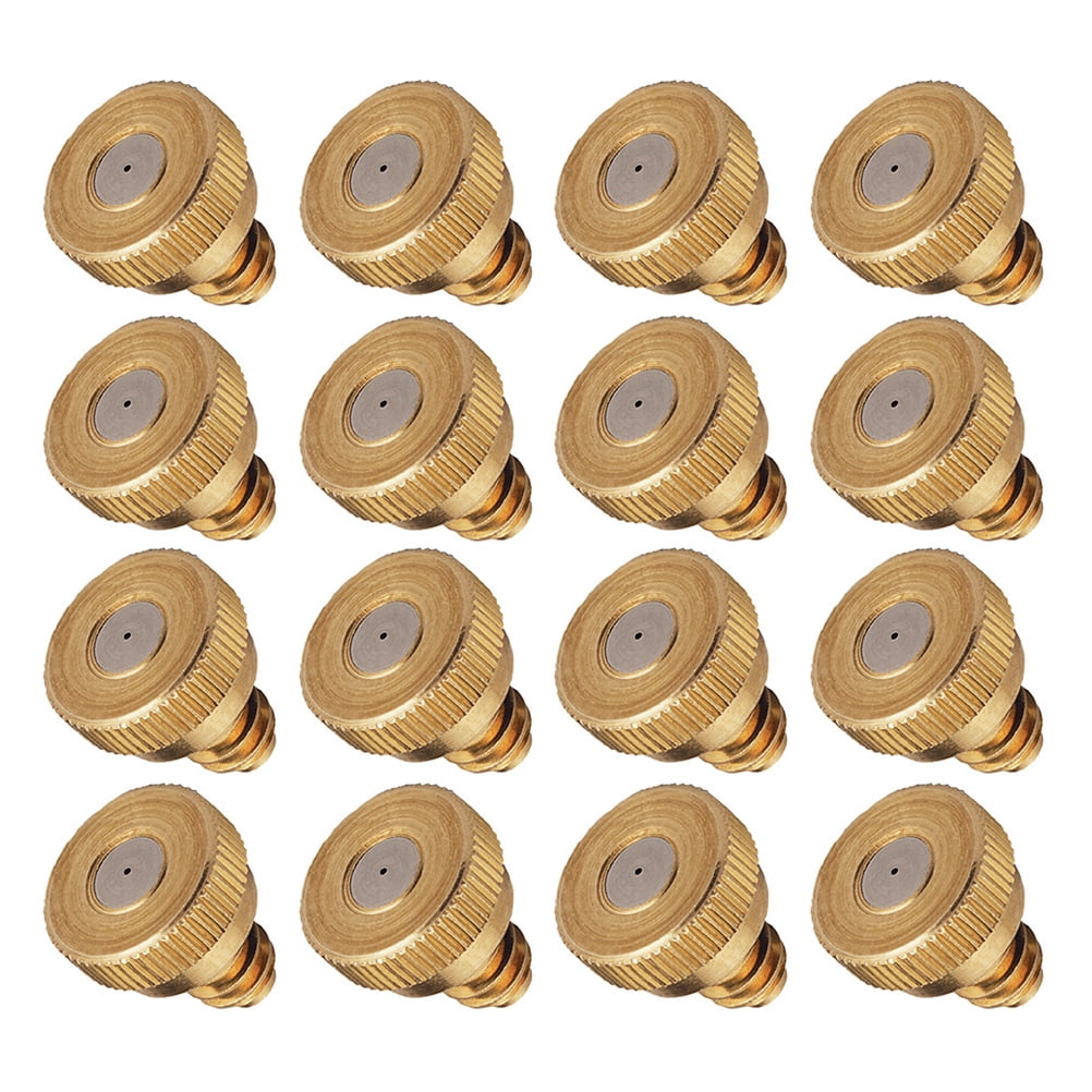 16 Pcs Watering Nozzle Leaky Spray Hose Sprinkler Head Golden Walmart