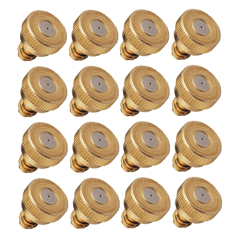 16 Pcs Watering Nozzle Outdoor Mister System Parts Low Pressure Spray