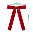 thumbnail image 1 of 16 Pcs Wide Loop Velvet Christmas Bows, Oversized Cloth Holiday Ribbon Bows for Wreath Garland Tree Gift Wrap and Mantel Decor JINHUI, 1 of 5