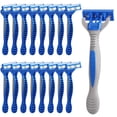 thumbnail image 1 of 16 Pcs isposable Razors for Men Bulk 5-blae isposable Razors Men's Razor Comfort Hea Long-blae Sensitive Skin Razor for Hotel Travel Spa Gift, 1 of 6