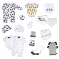 thumbnail image 1 of 16 Piece Baby Safari & Stars Infant Apparel Layette Gift Set, NB-3M, 1 of 8